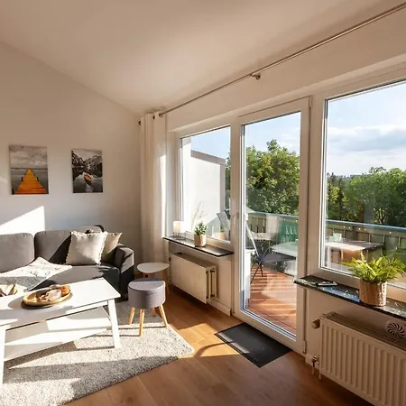Blickfang Mit Balkon Und Traumblick 公寓