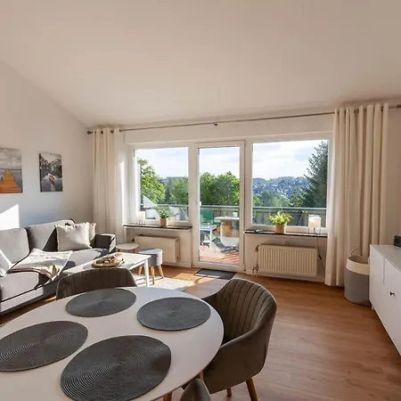 Blickfang Mit Balkon Und Traumblick 公寓