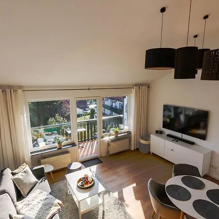公寓 Blickfang Mit Balkon Und Traumblick