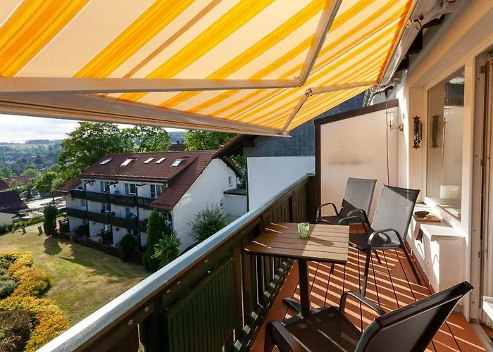 Blickfang Mit Balkon Und Traumblick Apartment Braunlage